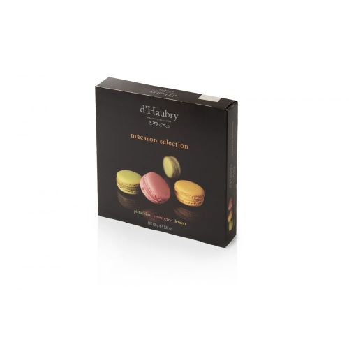 Assortiment De Macarons Fraise/pistache/citron